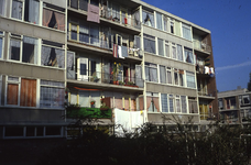 DIA43896 Flatwoningen van Simplex in de wijk Hoogwerf; ca. 1978