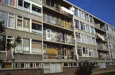 DIA43898 Flatwoningen van Simplex in de wijk Hoogwerf; ca. 1978