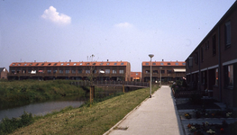 DIA44239 Brug tussen de Westdijk en de Liesgras; Februari 1983