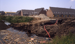 DIA44244 De Westdijk, gezien vanaf de Buntgras; Augustus 1983