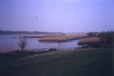 DIA44423 De grienden langs de Oude Maas; ca. 1985