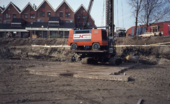 DIA44563 Het terrein voor de bouw van het ABC-complex; ca. 1982