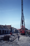 DIA44601 Nieuwbouw aan het Noordeinde, naast de molen; ca. 1982