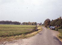 DIA44611 Fietsers op de Malledijk; ca. 1969