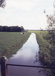 DIA44616 Watering in de polder, vermoedelijk gezien vanaf de Meeldijk; ca. 1969