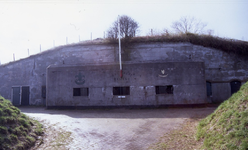 DIA67053 Fort Peltsersdijk, in 1884 gebouwd als onderdeel van de Stelling van de Monden van de Maas en het Haringvliet; ...