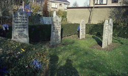 DIA69484 De Joodse begraafplaats langs de Kerkweg; ca. 1983