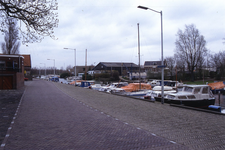 DIA70055 De Havenkade, met plezierjachten in de haven; ca. 1991