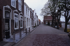 DIA70067 Woningen langs de Dorpsstraat; ca. 1991