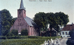 DIA_PB0009 De kerk van Heenvliet; ca. 1900