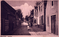 DIA_PB0011 Kijkje in de Vissersdijk; ca. 1930
