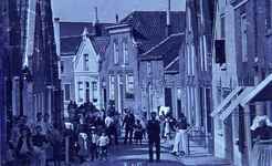DIA_PB0026 Kijkje in de Dorpsstraat; ca. 1930