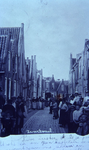 DIA_PB0077 Kijkje op de Dorpsstraat; ca. 1900