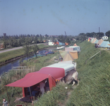 DIA_GF_1070 Tenten en caravans op Camping de Meeuw; 2 juni 1963