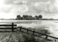 AB_HOOGWATER_005 Wateroverlast in de polder van Abbenbroek na de overvloedige regenval; 16 september 1998