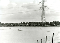 AB_HOOGWATER_006 Wateroverlast in de polder van Abbenbroek na de overvloedige regenval; 16 september 1998