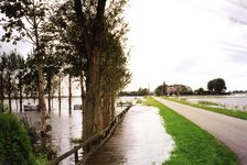 AB_HOOGWATER_015 Wateroverlast in de polder van Abbenbroek na de overvloedige regenval; 16 september 1998
