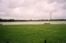 AB_HOOGWATER_018 Wateroverlast in de polder van Abbenbroek na de overvloedige regenval; 16 september 1998