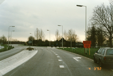 AB_RONDWEG_002 Kijkje op de Rondweg, nabij de afslag met de Gemeenlandsedijk Noord; 4 maart 1992