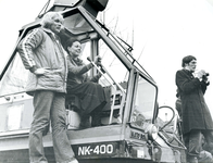 BR_1APRIL_1979_008 De te waterlating van het nieuwe Geuzenschip Prince Admirael door minister Nelie Kroes; 3 maart 1979