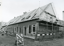 BR_BOTERSTRAAT_001 Woningbouw op de plek van de voormalige banketbakkerij Ribbe; maart 1992