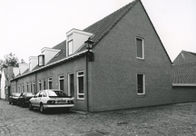 BR_BOTERSTRAAT_007 Nieuwbouwwoningen op de plek van de voormalige banketbakkerij Ribbe; Augustus 1992