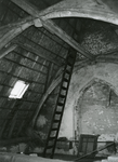 BR_COPPELSTOCKSTRAAT_BEGYN_004 Interieur van de voormalige kapel van het Begijnhof (1475): zolder met dakconstructie; 1991