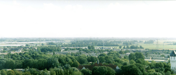 BR_JANMATTHIJSSENLAAN_018 Panorama vanaf de toren van de Catharijnekerk op de HBS langs de Jan Matthijssenlaan en de ...