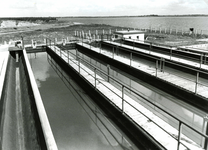 BR_MOLENHAVEN_006 Zuiveringsinstallatie nabij de Molenhaven; 22 juni 1956