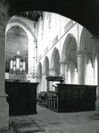 BR_STCATHARIJNE_INTERIEUR_012 Het interieur van de St. Catharijnekerk, met de preekstoel en het orgel; 1961