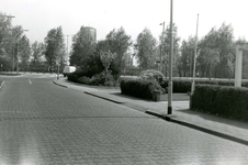 BR_WELLEWEG_007 Kijkje op de Welleweg ter hoogte van de kruising met de Schrijversdijk; ca. 1978