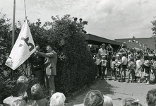 HV_BLOEMENDAELE_03 Opening Sportweek bij de school langs de Bloemendaele; ca. 1990