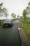 HV_KONIJNENDIJK_01 Inspectie op de Konijnendijk over de staat van de wegbermen; 15 oktober 1987