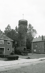 HE_OPZOOMERLAAN_018 Hellevoetsluis; De watertoren langs de Opzoomerlaan, Juli 1972