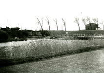 HE_WATERSNOODRAMP_001 Weggeslagen brug voor Brielse poort; Februari 1953