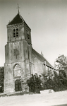 NN_DORPSSTRAAT_012 De kerk van Nieuwenhoorn; ca. 1950