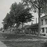 NS_OOSTHAVENKADE_01 Woningen langs de Oost Havenkade; 20 Mei 1960