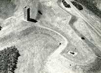 OV_HEINDIJK_62 Oostvoorne; Luchtfoto van het Stenen Baak en de Kogeloven, ca. 1962