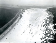 OV_LUCHTFOTO_26 Luchtfoto van het autostrand; 7 augustus 1969