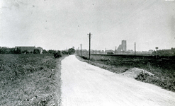 OV_SCHRIJVERSDIJK_04 De Schrijversdijk, op deze foto stond het witte huis (toen van de Fam. Gorzeman) er nog niet; 1929