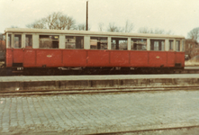 OV_TRAM_53 De RTM Tram. Personenrijtuig met twee gesloten balkons; ca. 1960