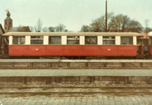 OV_TRAM_54 De RTM Tram. Personenrijtuig met twee open balkons; ca. 1960