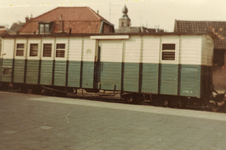 OV_TRAM_59 De RTM Tram. Postrijtuig Groen; ca. 1960