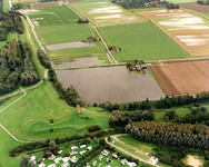 OV_WATEROVERLAST_002 Oostvoorne; Ondergelopen weilanden als gevolg van de zware regenval in september 1998. Op de ...