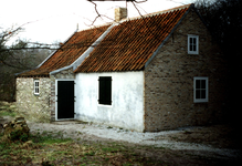 RO_DUINSTRAAT_14 De gesloopte woning De Huttendijk langs de Vleerdamsedijk is opgebouwd in Museum De Duinhuisjes; 14 ...