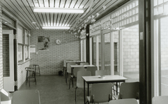 RO_DWARSWEG_45 Opening van de sporthal De Merel. Interieur sporthal; 31 oktober 1973