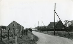 RO_KORTEWEG_10 Korteweg, ter hoogte van de S-bocht in de weg in de richting de Vleerdamsedijk; 1960