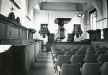 RO_WILLEMDEWAALSTRAAT_84 Interieur van de Hervormde Kerk; 22 augustus 1969