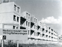 SP_AKELEISTRAAT_012 De flat langs de Akeleistraat in aanbouw; 1965