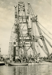 SP_BRUGGEN_BOTLEKBRUG_007 De aanleg van de Botlekbrug; 1955